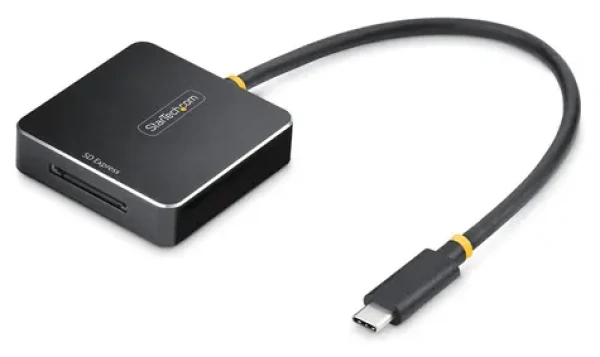 StarTech čítačka SD Express kariet USB-C čierna / Čítačka pamäťových kariet / USB 3.2 Gen 2 / hliník (1B-USB-C-SDE-ADAPTER)
