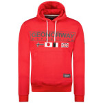 Geografické Nórsko Great DB 317 M WY8613H/GN-Red Mikina s kapucňou 2XL