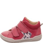 Dievčenské barefoot vyššie tenisky Superfit SUPERFREE Red 1-000543-5540 - 23