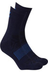 SPORTIVE - KRÁTKE FROTÉ PONOŽKY PRE MLADÝCH MUŽOV SO VZOROM AG+ Námořnictvo 42/44