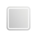 Zrkadlo s LED osvetlením Naturel Pavia 60x60 cm ZIL6060KRBV ZIL6060KRBV