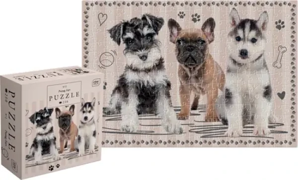 INTERDRUK Puzzle Mláďatá: Šteniatka