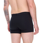 Pánske bavlnené boxerky 3-Pack Black - Levi's L