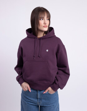 Carhartt WIP W' Hooded Casey Sweatshirt Cozy Purple/Silver XS