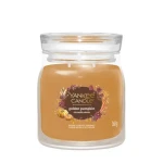 Yankee Candle Golden Pumpkin Signature stredný (5038581167299)