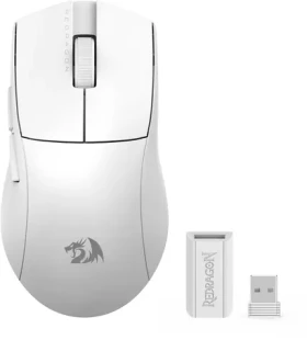 Redragon M916W-LIT-1K K1NG biela / Bezdrôtová herná myš / optická / 8000 DPI (M916W-LIT-1K)