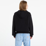 Mikina Carhartt WIP Hooded WIP Label Sweat Jacket UNISEX Black L