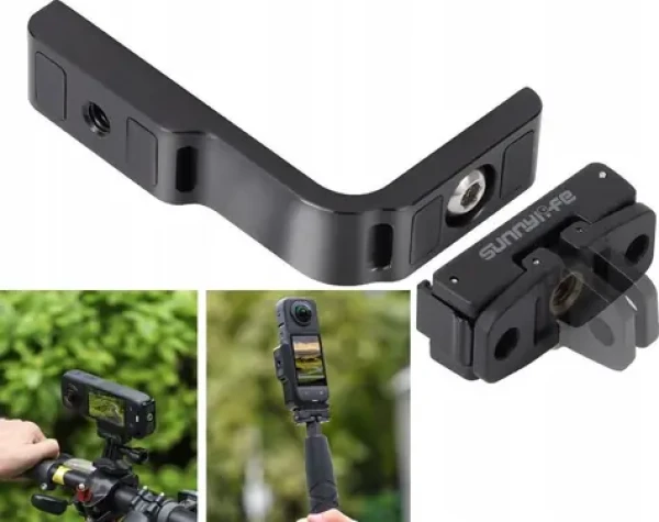 SunnyLife X4-ZJ826-D / Rámový adaptér s 1/4" závitom / pre Insta360 X4 / na výšku aj na šírku (SB8974)