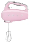 SMEG HMF01PKEU ružová / Ručný mixér / 250W / 9 rýchlostí / turbo (HMF01PKEU)