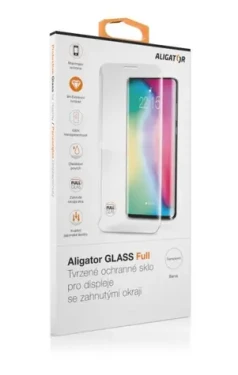 Aligator Ochrana displeja GLASS FULL COVER Samsung Galaxy A6 PLUS čierna (GLF0010)