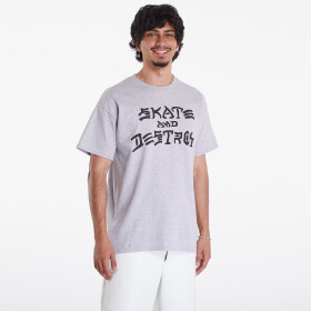 Tričko Thrasher Skate And Destroy T-Shirt Grey L