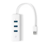 TP-LINK UE330 / Gigabit Ethernet Adaptér / 1x RJ45 / 1x USB 3.0 / 3x USB Hub (UE330)