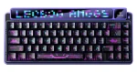 AULA Gasket AMG65 fialová, čierna / Mechanická klávesnica / Gasket mount / 65% / RGB / bezdrôtová aj drôtová (LEAMG65-P-LF)