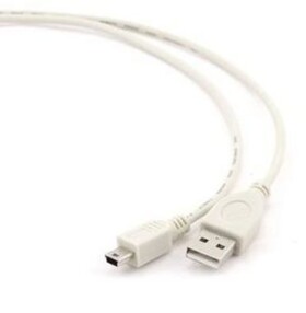 Gembird USB 2.0 kábel A-mini B (5pin) 0.9 m (CC-USB2-AM5P-3)