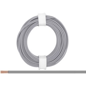 Donau Elektronik 218-99 opletenie / lanko 2 x 0.14 mm² sivá 5 m; 218-99