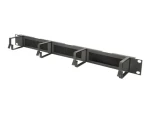 Digitus 19" káblový organizér s kefovými priechodkami / Panel pre správu káblov / 1U (DN-97663)