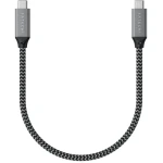 Satechi kábel USB-C 0.25m šedá / 100W (ST-U4C25M)