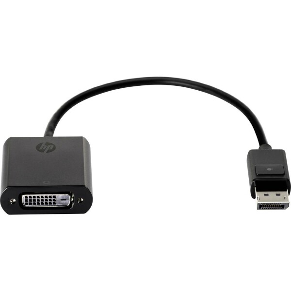 HP F7W96AA DisplayPort / DVI adaptér [1x zástrčka DisplayPort - 1x DVI zásuvka 24+1-pólová] čierna; F7W96AA