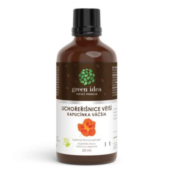GREEN IDEA Kapucínka väčšia kvapky 50 ml