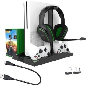 IPega XB007 Multifunkčný Nabíjací Stojan Chladením pre Xbox One