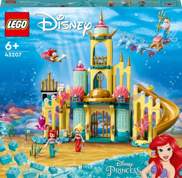 LEGO® Disney 43207 Arielin podmorský palác