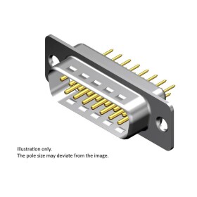 Molex 1731090123 zástrčka D-SUB Pólov: 25 spájkovacie piny 1 ks; 1731090123