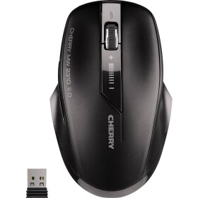 CHERRY MW2310 2.0 optická Wi-Fi myš, bezdrôtový, 6 tlačidlo, 2400 dpi, čierna; JW-T0320