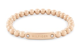 Tommy Hilfiger Bronzový korálkový náramok pre ženy Metal Beads 2780936