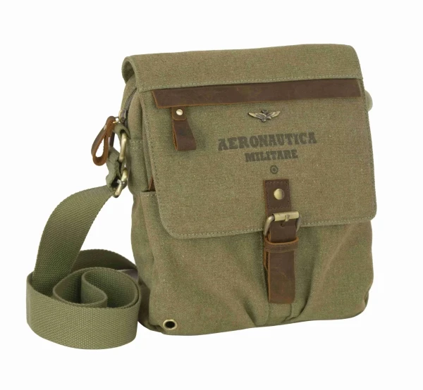 Taška cross Aeronautica Militare Canvas L AM-611-33 khaki 6 L