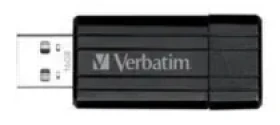 Verbatim Store #39;n#39; Go PinStripe 4GB čierna / Flash Disk / USB 2.0 / čítanie: 10MBs / zápis: 4MBs (49061)