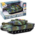 Mamido Vojenský tank maskáčový svetlá zvuk ZA4267 ZI