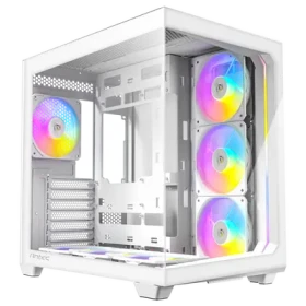 Antec C5 ARGB biela / ATX / 2x USB-A 3.2 / 1x USB-C 3.2 / 7x 120mm argb / bez zdroja / priehľadná bočnica (0-761345-10034-2)