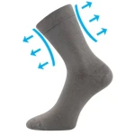 Ponožky LONKA Drmedik grey 3 páry 35-38 119254