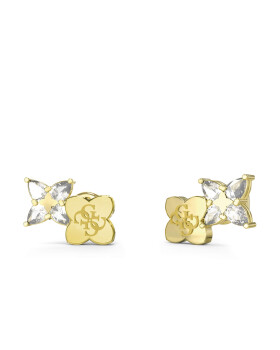 Guess Fashion pozlátené náušnice Wild Flower JUBE05511JWYGT/U