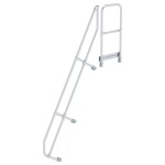 MUNK Günzburger Steigtechnik 600589 Munk Druhé madlo na schody s plošinou 60° 9 schodov 1 ks; 600589