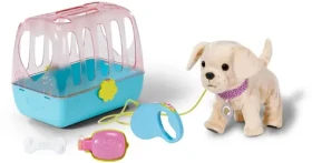 Zapf Creation BABY born Môj veselý psík s prepravným boxom