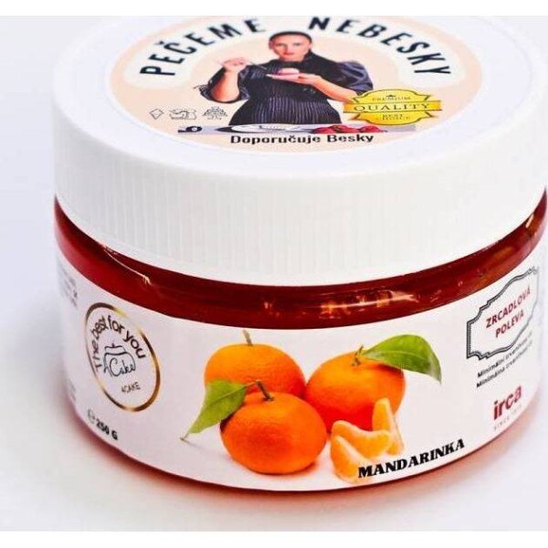 Farcitura - zrkadlová poleva IRCA mandarínka (250 g) - dortis - dortis