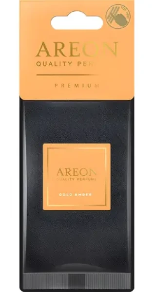 AREON Air Freshener Premium Gold Amber / Osviežovač vzduchu do auta (AREPREM04)