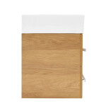 Kúpeľňová skrinka s umývadlom SAT Cube Way 60x53x46 cm dub Hickory mat CUBE46602DHSATCWL CUBE46602DHSATCWL