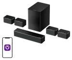 Ultimea Poseidon D70 / Soundbar / 7.1 / 410 W / Bluetooth 5.3 / HDMI ARC / bezdrôtový subwoofer (UC00Q)