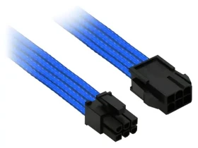 Nanoxia NX6PV3EB modrá / Predlžovací kábel PCI-E 6-pin / 30 cm (NX6PV3EB)
