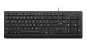 Lenovo Essential Wired Keyboard čierna / Klávesnica / Drôtová / USB-A / Numerická klávesnica / US (4Y41R64633)