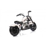 Mamido Detská elektrická motorka Chopper Warrior 36V biela