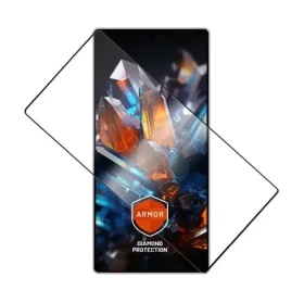 FIXED Ultra odolné tvrdené sklo Armor s Anti-dust aplikátorom a AR vrstvou pre Samsung Galaxy S25 Ultra čierne (FIXGA2-1506-BK)