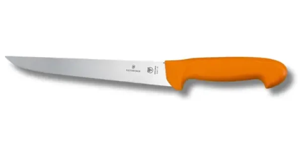 VICTORINOX Swibo oranžová / Vykrvovací nôž / 25 cm / hladké ostrie (5.8411.25)