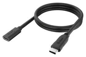 Akasa AK-CBUB70-12BK čierna / Predlžovací kábel USB-C / 1,2 m / USB 3.2 Gen 2 / 10 Gbps (AK-CBUB70-12BK)