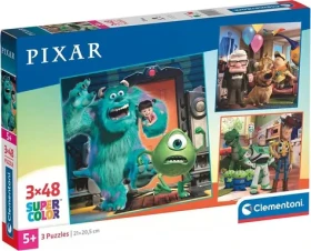 Clementoni 25065 Puzzle Disney Pixar 3x48 dielikov