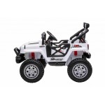 Mamido Elektrické autíčko jeep Off-road Speed ​​4x4 biele