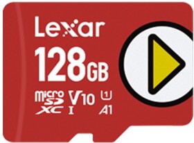 Lexar PLAY MicroSDXC 128 GB Class 10 UHS-I/U1 A1 V10 (LMSPLAY128G-BNSNG)