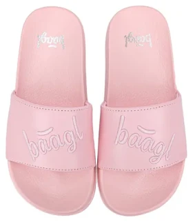 BAAGL Šľapky Logo Pink / Šľapky / veľ. 28
